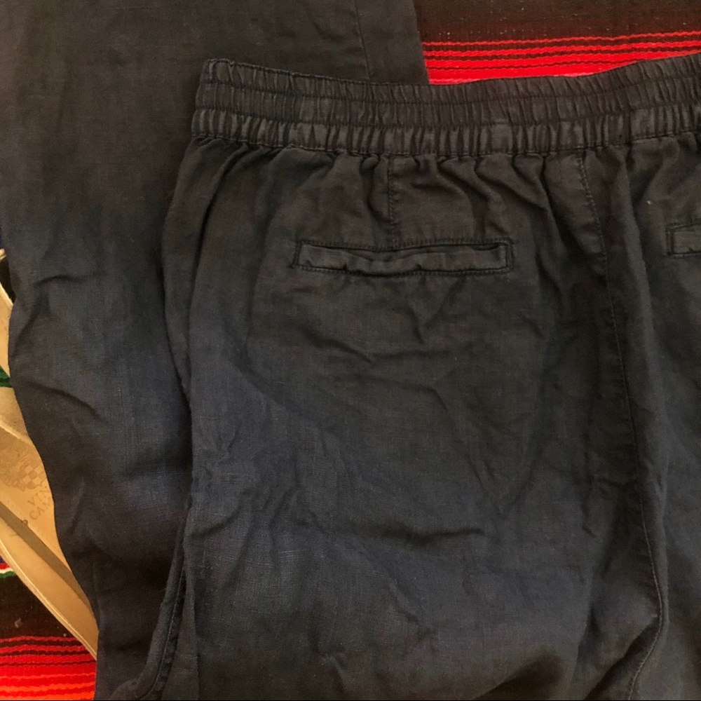 3️⃣ Matty M Blue Drawstring Calf Length Pant - Picture 7 of 7